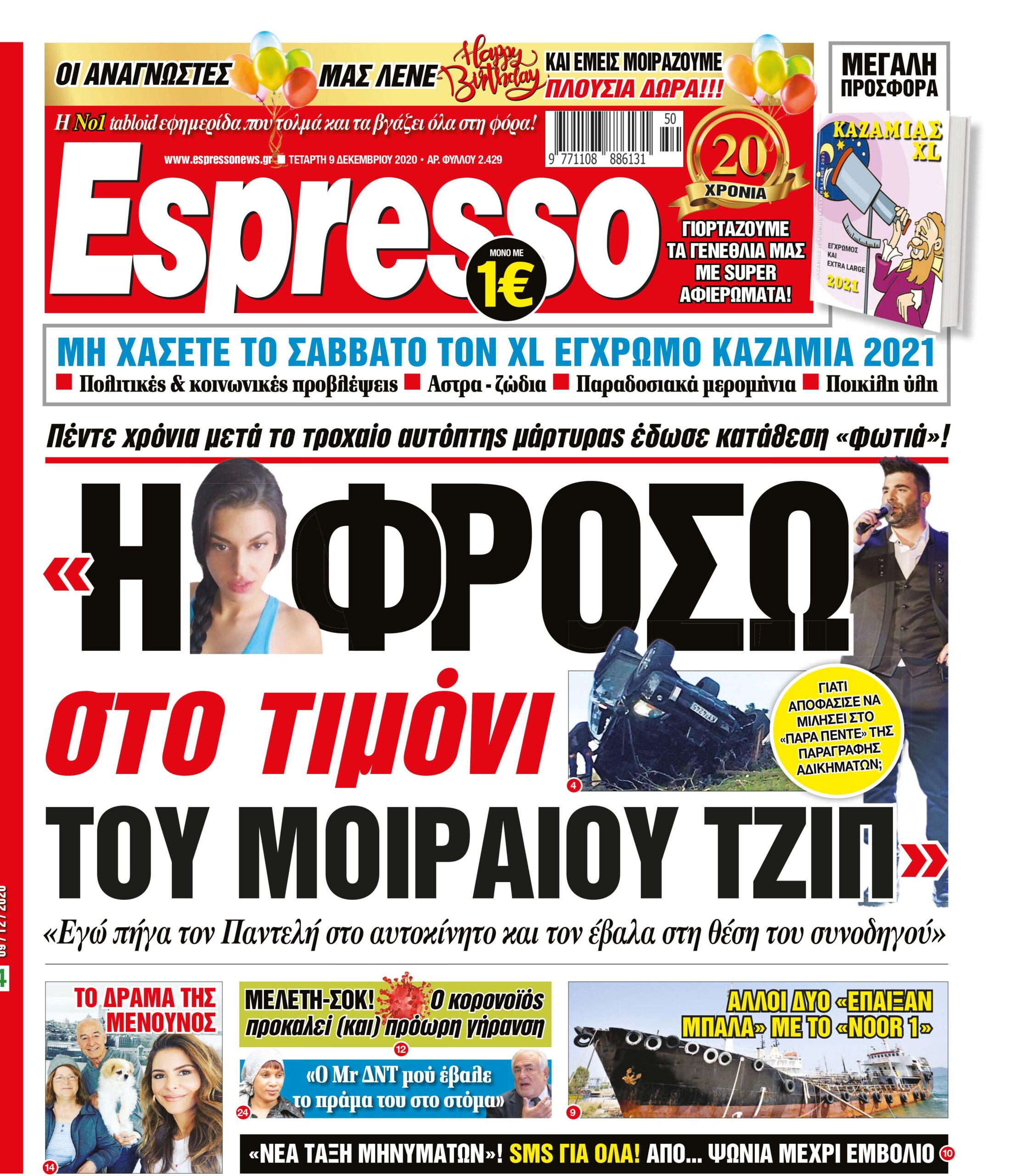 Τετάρτη 09.12.2020