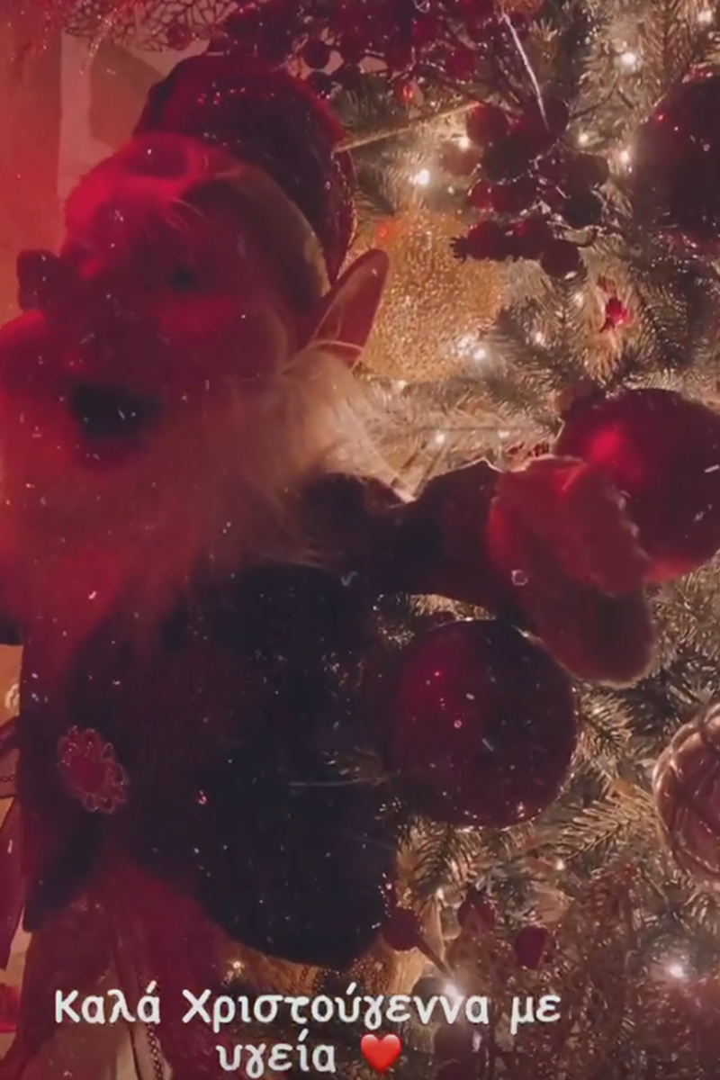 ΗΛΙΑΝΑ ΠΑΠΑΓΕΩΡΓΙΟΥ: Χριστούγεννα με τον Snick - ΔΕΙΤΕ ΦΩΤΟ