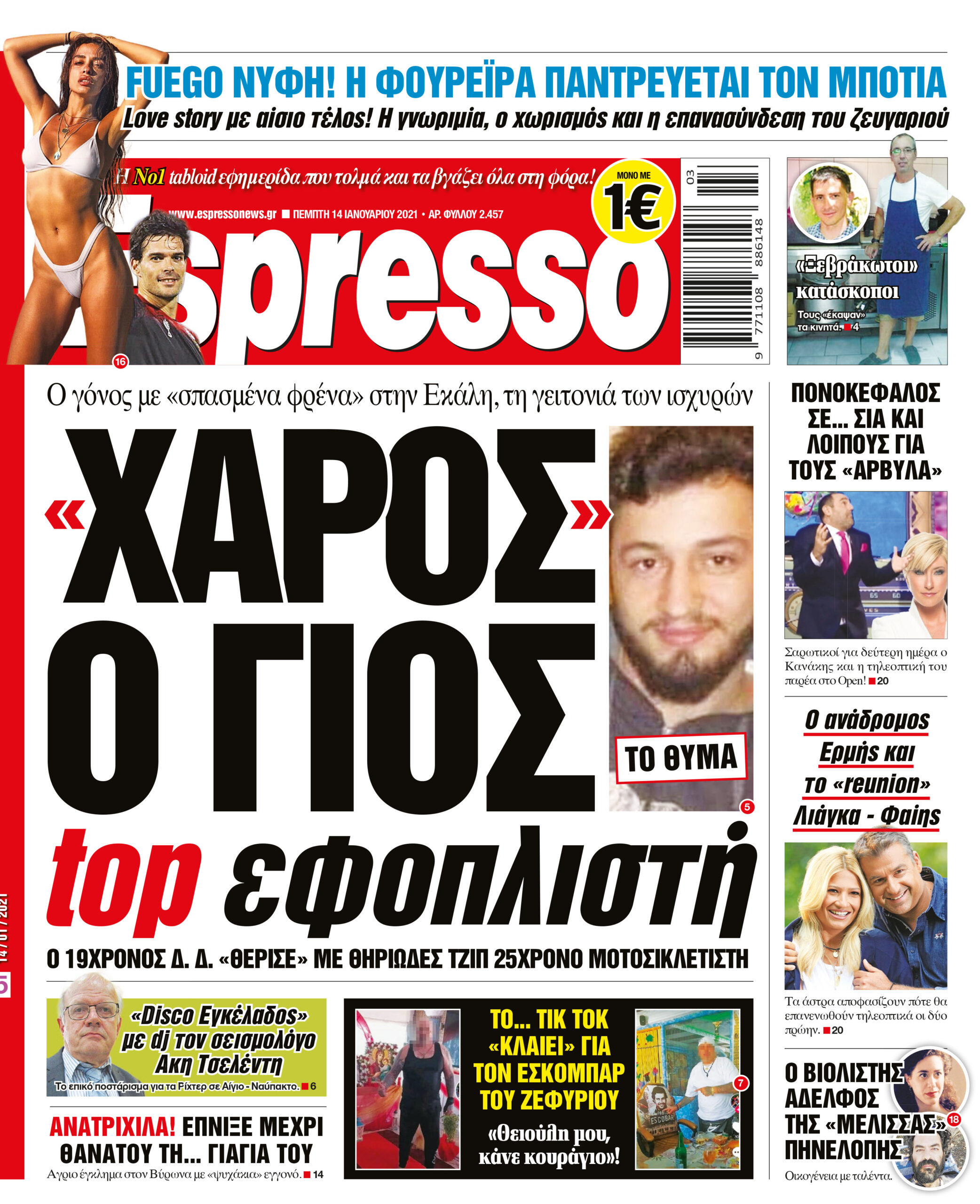 Πέμπτη 14.01.2021