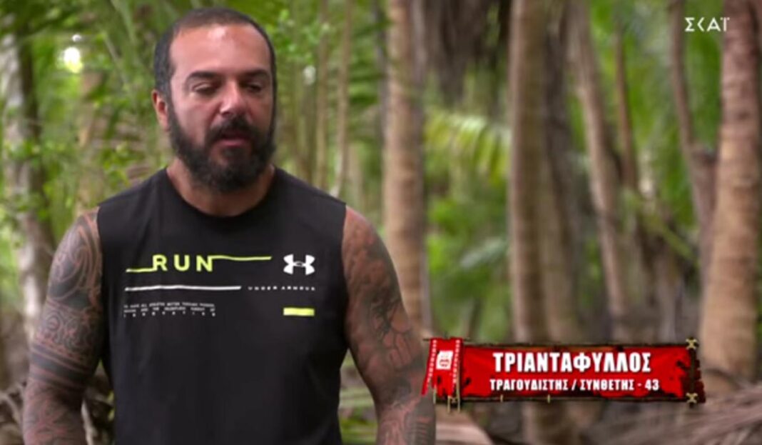 Survivor: Ξέσπασε σε κλάματα ο Τριαντάφυλλος (video)
