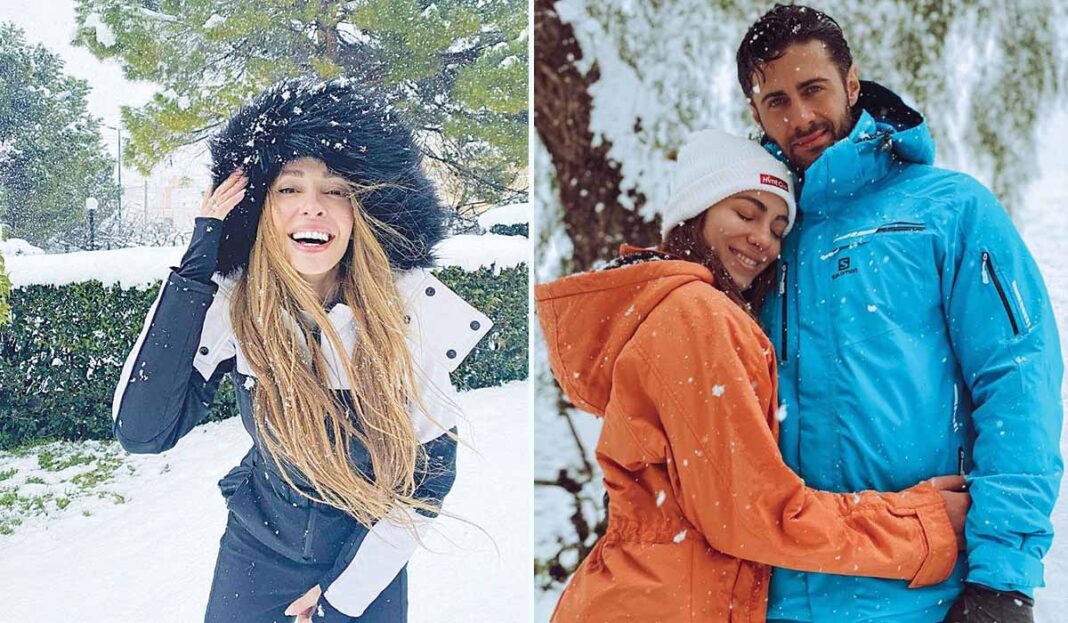 «Σαν τα... χιόνια»! Οι celebrities του έδωσαν και κατάλαβε