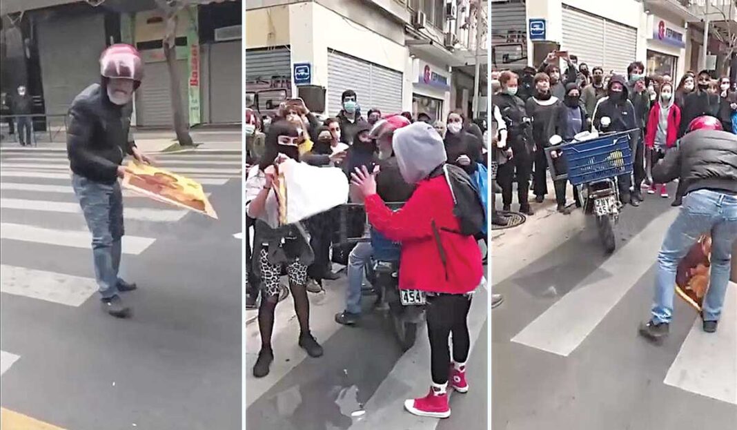 Βίντεο- Ντροπή: Βλάσφημοι βεβήλωσαν εικόνα της Παναγίας! (video)