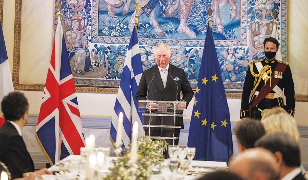 Το «Ζήτω η Ελλάς» του πρίγκιπα Καρόλου!