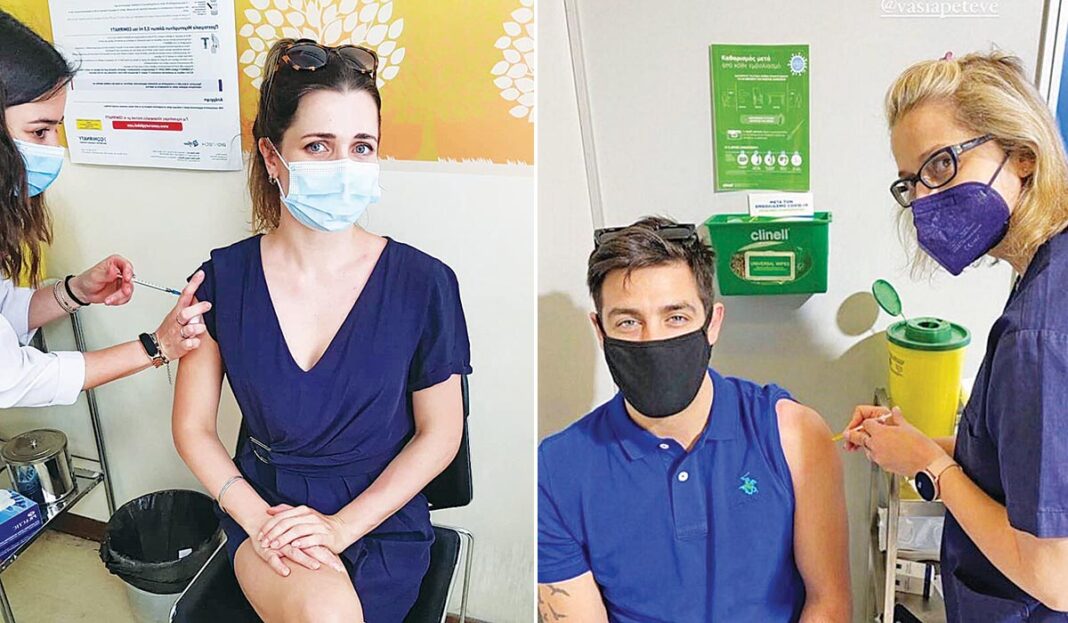 Celebrities εμβολιάστηκαν με AstraZeneca και έστειλαν το δικό τους μήνυμα