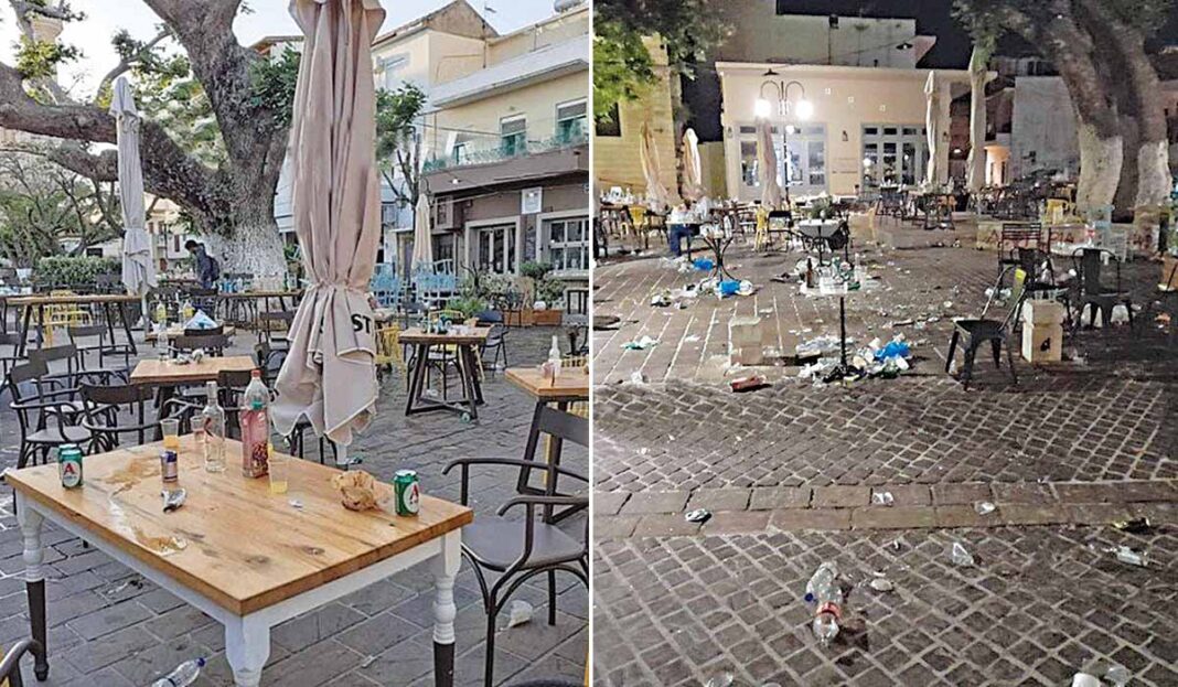 Χαμός στα Χανιά - Πάνω από 1.000 άτομα σε πάρτι με μουσική, χορό και σεξ σε παγκάκια