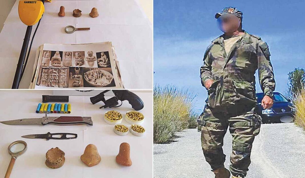 Πρώην Πολωνός κομάντος, που ζούσε στη Μάνη, πουλούσε αρχαία μέσω διαδικτύου