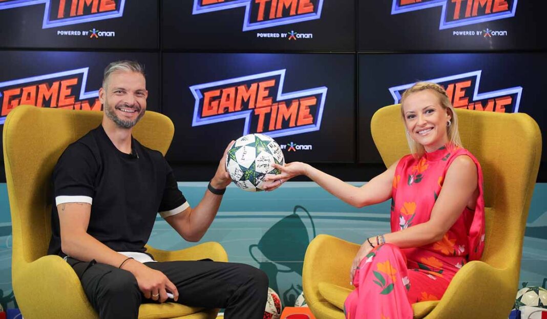 Ο Άγγελος Χαριστέας σκοράρει στο ΟΠΑΠ Game Time