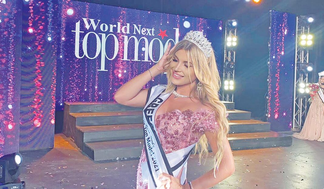 Η Αναστασία Τερζή στέφθηκε «Miss Best Body» σε διαγωνισμό ομορφιάς στον Λίβανο