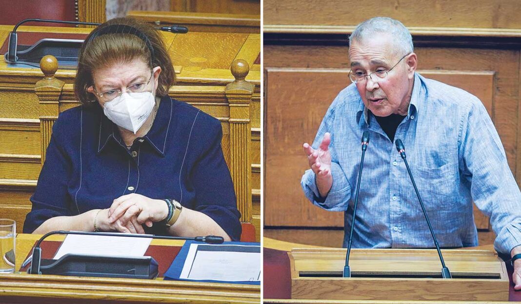 «Επίθεση» Ζουράρι στη Μενδώνη για την παραχώρηση της Ακρόπολης στον οίκο Dior