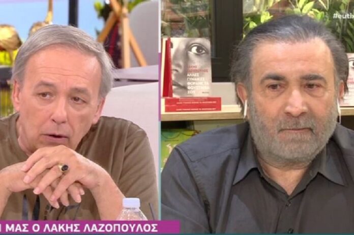 Η συγκίνηση on air του Λάκη Λαζόπουλου με την αναφορά στον Θάνο Μικρούτσικο (video)