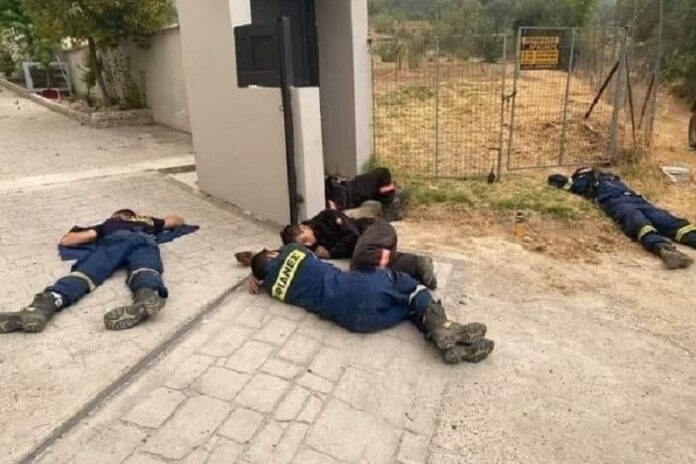 «Προτείνω στους γεμάτους ευαισθησία βουλευτές μας να δωρίσουν το μισθό τους στους πυροσβέστες μας»