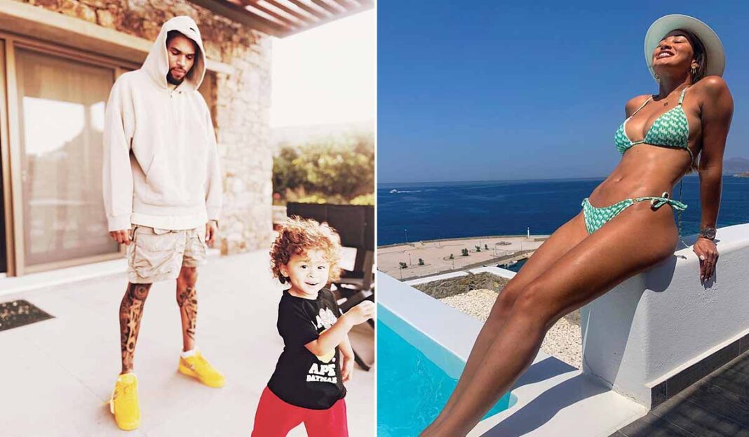 Μύκονος: Η «καυτή» Montana Brown και ο ράπερ Chris Brown γοητευμένοι με το νησί των ανέμων
