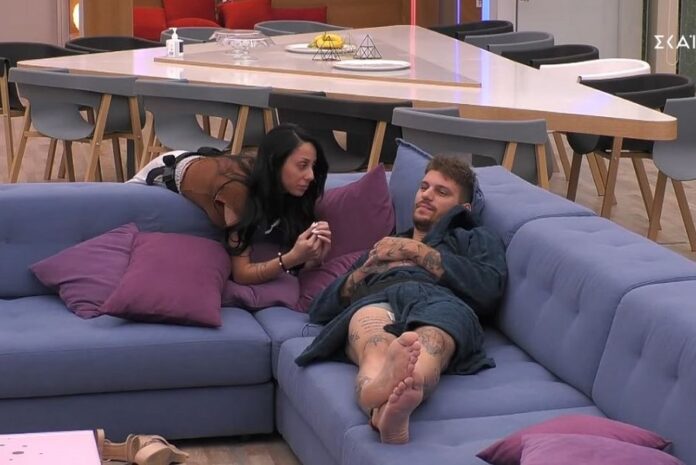 «Big Brother» - Γοητευμένη η Ελένη Σπανού με τον Στηβ Μιλάτο (video)