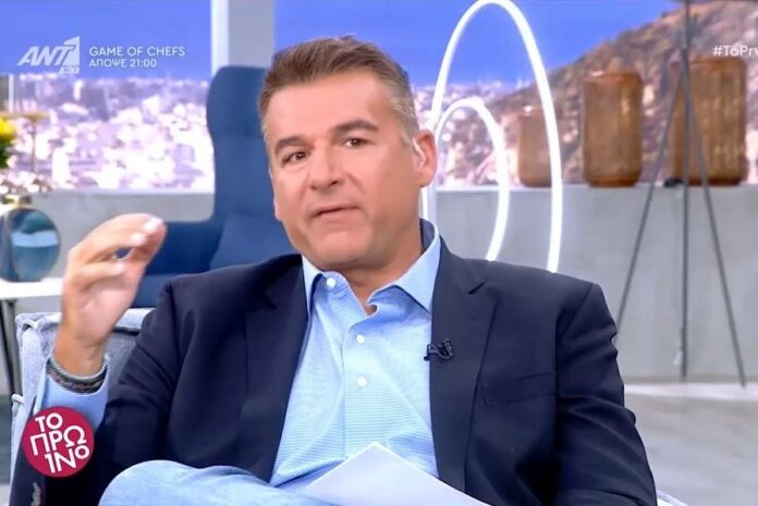 O Γιώργος Λιάγκας «λύγισε» on air (video)