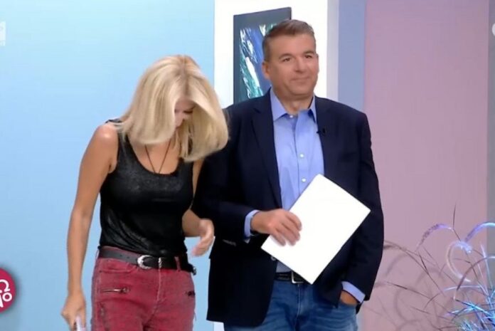 Ο Γιώργος Λιάγκας αποχώρησε on air από την εκπομπή (video)