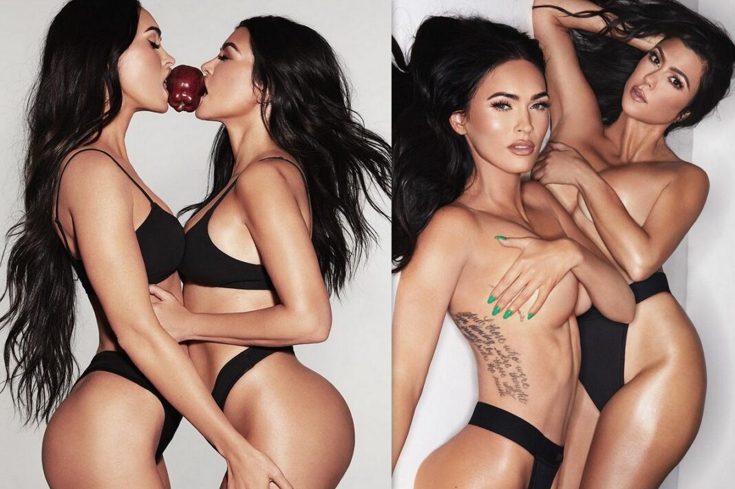«Έκοψαν ανάσες» η Megan Fox με τη Kourtney Kardashian ποζάροντας πιο σέξι από ποτέ