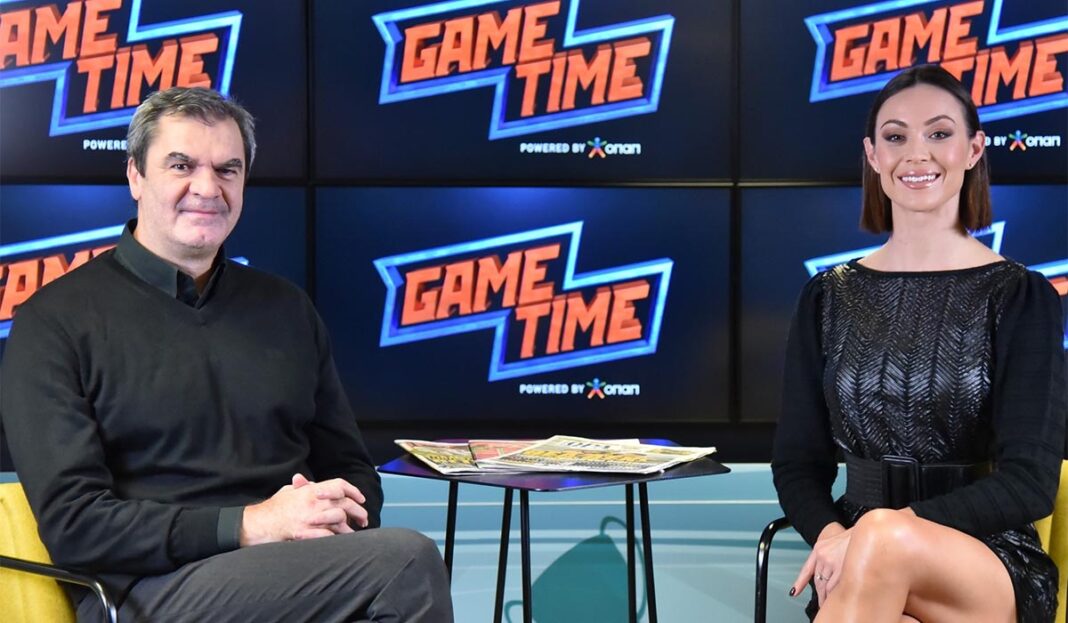 Ο Κώστας Παταβούκας στο ΟΠΑΠ Game TIME ΜΠΑΣΚΕΤ