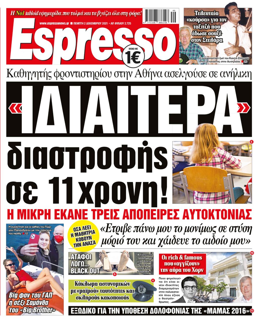 Πέμπτη 02.12.2021