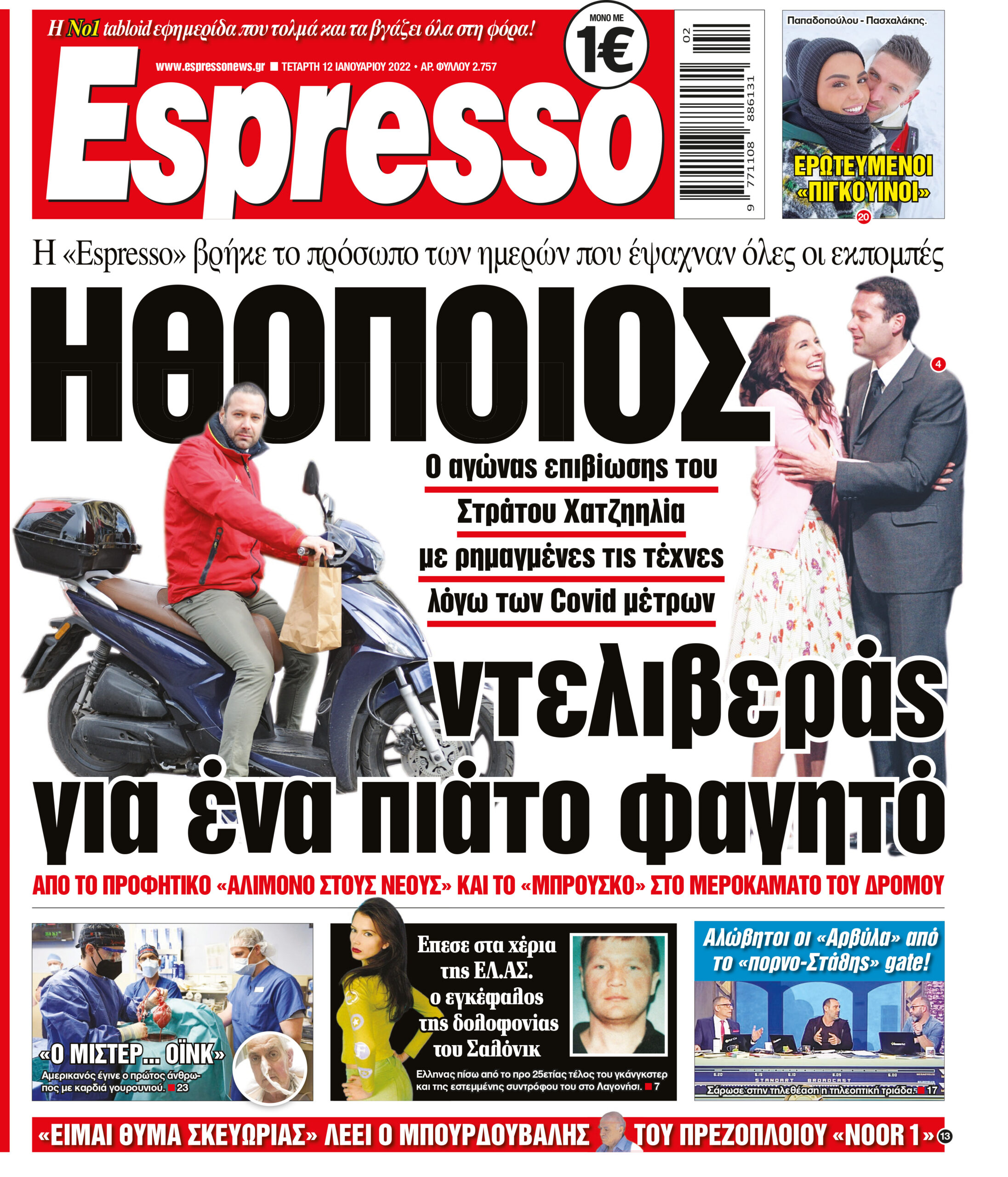 Τετάρτη 12.01.2022