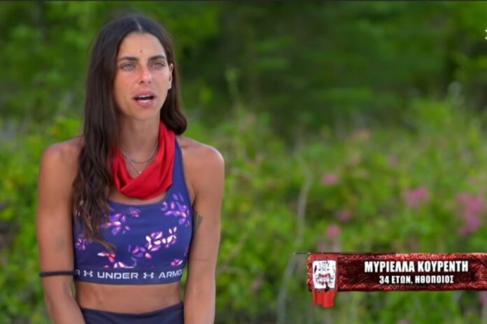 «Survivor»: Η Μυριέλλα Κουρεντή έξαλλη με τον Κατσαούνη, τον «άδειασε» on camera