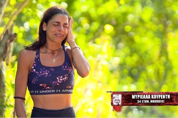 «Survivor»: Η Μυριέλλα Κουρεντή «λύγισε» και ξέσπασε on camera
