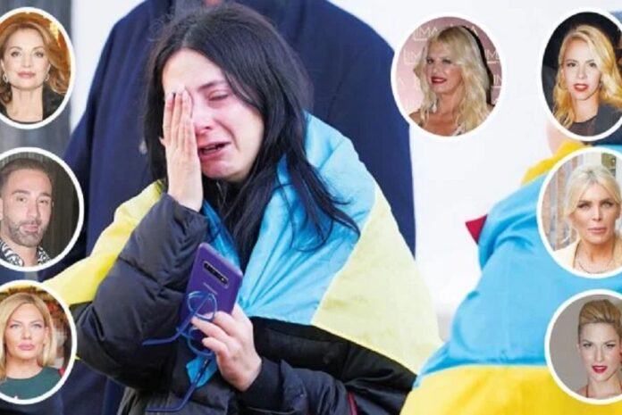 Πόλεμος στην Ουκρανία: Τα σχόλια των «επωνύμων» της σόουμπιζ για την εμπόλεμη κατάσταση