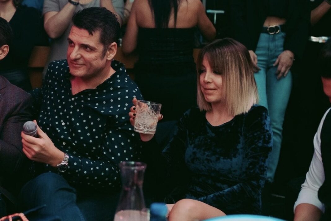 Χρίστος Αντωνιάδης: Βραδινή έξοδος με τη σύζυγό του
