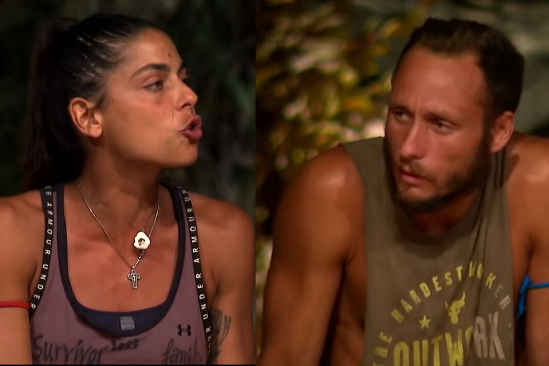 «Survivor»: Ο Κατσαούνης «έφαγε» επική χυλόπιτα από τη Μυριέλλα μπροστά σε όλους τους παίκτες