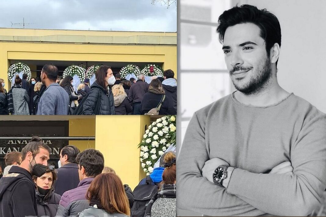 Κηδεία Πάνου Νάτση: Πλήθος κόσμου τον συνόδευσε στην τελευταία του κατοικία