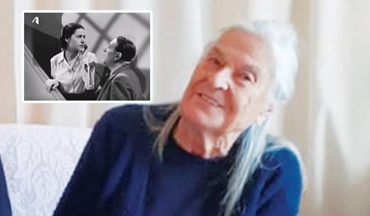 Ντίνα Σταθάτου: Η 97χρονη συμπρωταγωνίστρια του Βασίλη Λογοθετίδη