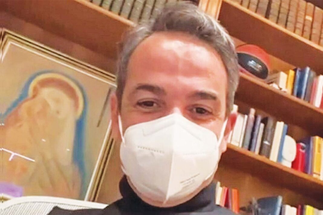 Θετικός στον Covid διαγνώστηκε χθες ο πρωθυπουργός