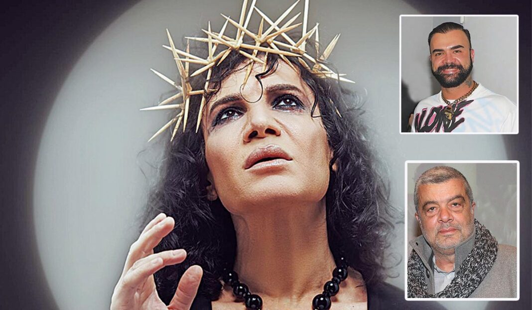 Κονδυλάτος και Μιχαλόπουλος στο πλευρό του Καναράκη για την φωτογράφηση ως Ιησούς