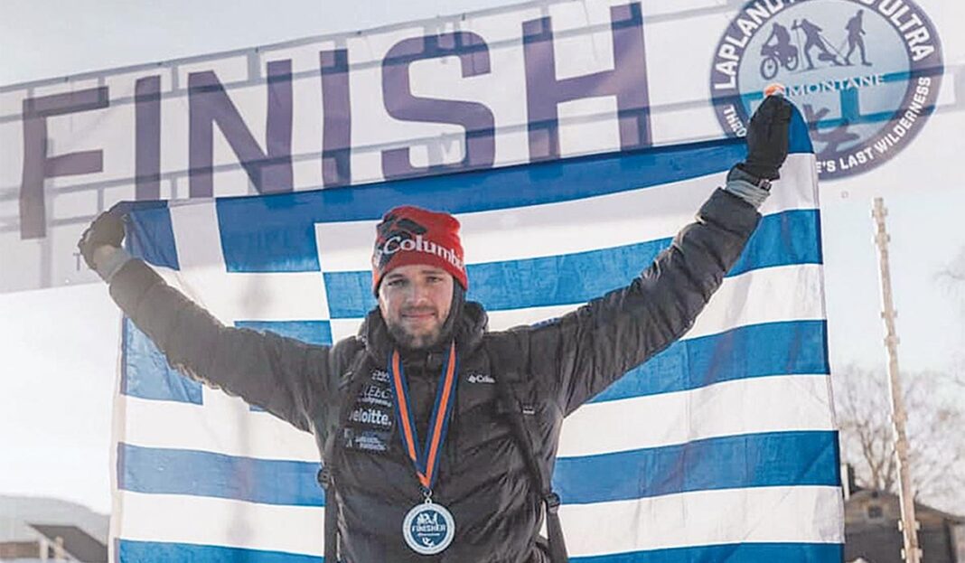 Ο άθλος του Μάριου Γιαννάκου τερμάτισε στον αγώνα 500 χιλιομέτρων