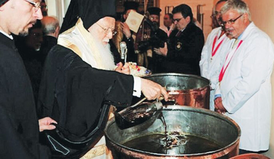 «Χρίσμα επουράνιον» στο Φανάρι