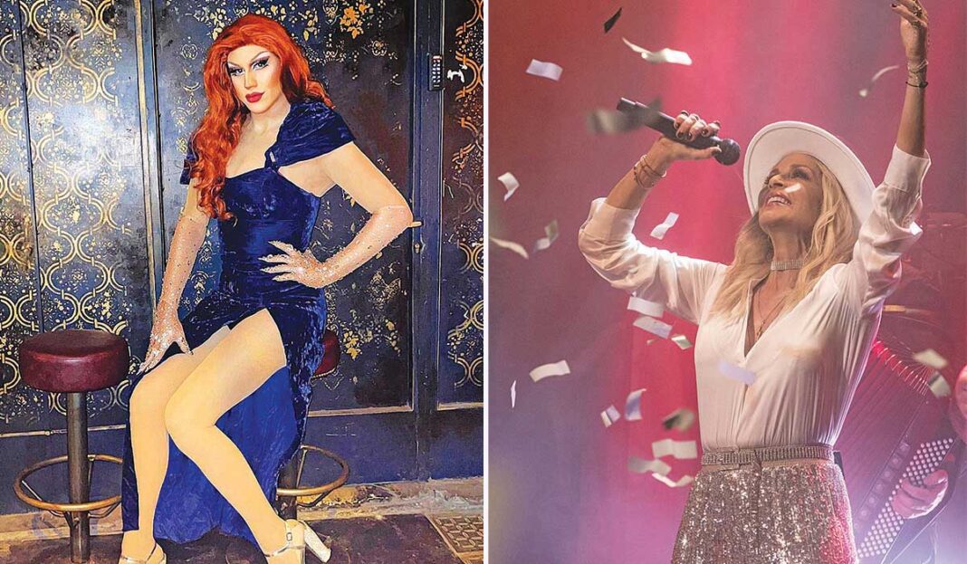 Άγνοια δηλώνει η Βίσση για την «πόρτα» στην drag queen Δούκισσα