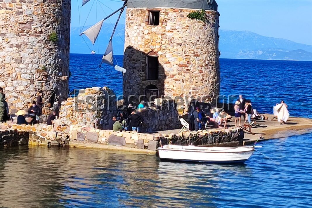 Η Espressonews.gr στη Χίο για τα γυρίσματα της σειράς «Φλόγα και Άνεμος» με τους Καραμπέτη - Λεμπεσόπουλο