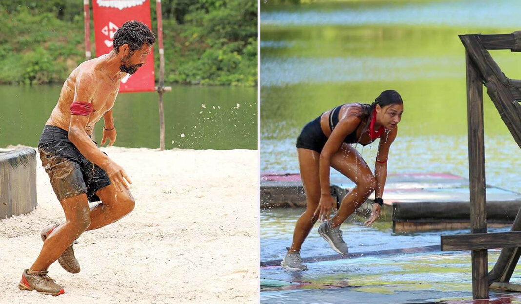 Διπλό «αντίο»: Εκτός «Survivor» Απόστολος Ρουβάς και Ναυσικά Παναγιωτακοπούλου