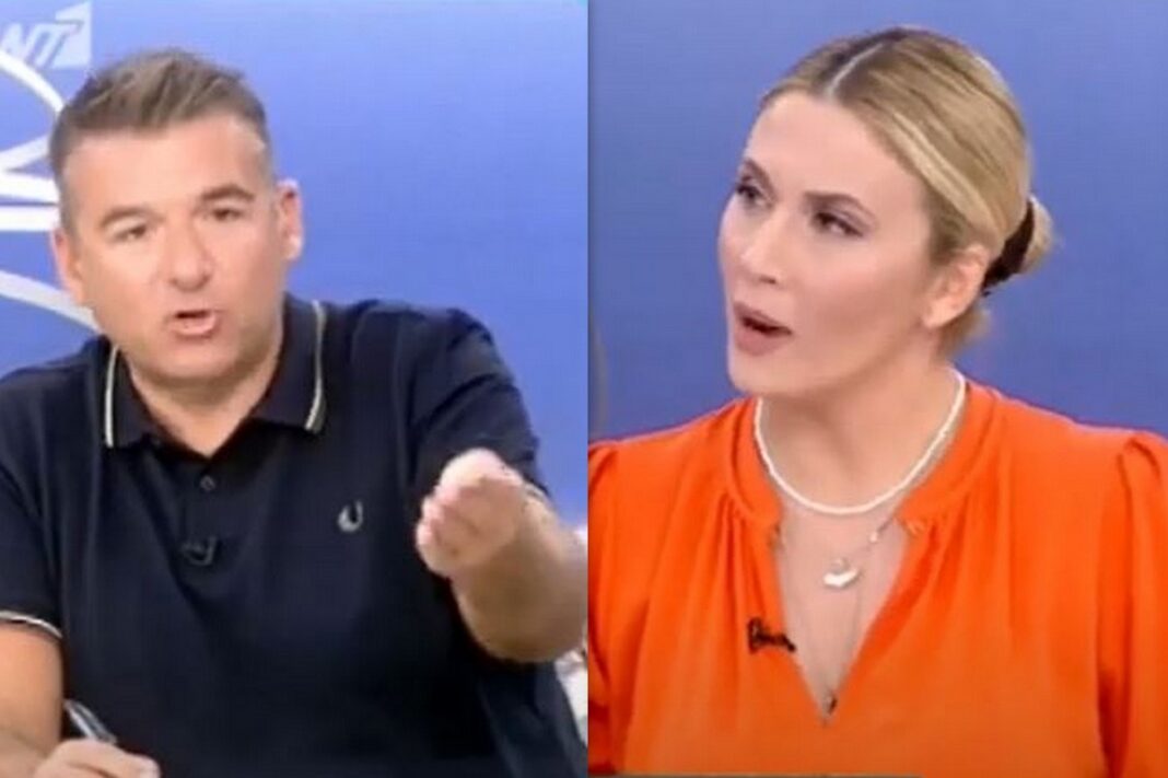 Έξαλλος ο Λιάγκας με τη Πετρογιάννη: «Μας το παίζεις μάγκας μέσα στην εκπομπή;»