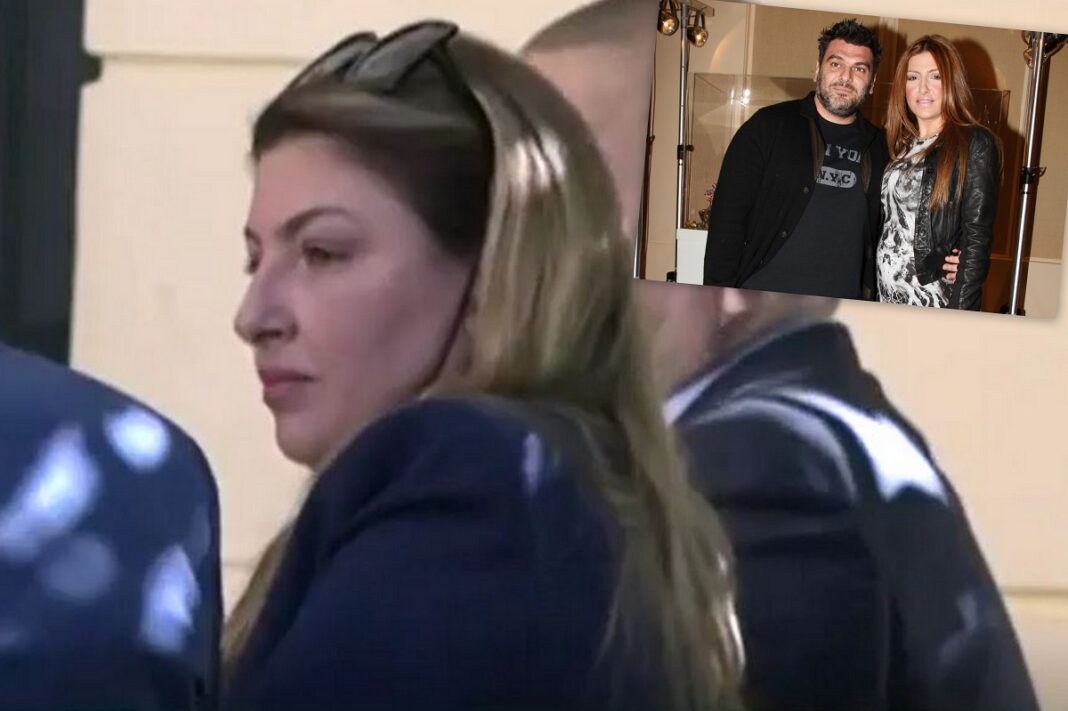 Στα δικαστήρια η Παπαρίζου για τη μήνυση κατά του πρώην συντρόφου της, Τόνυ Μαυρίδη