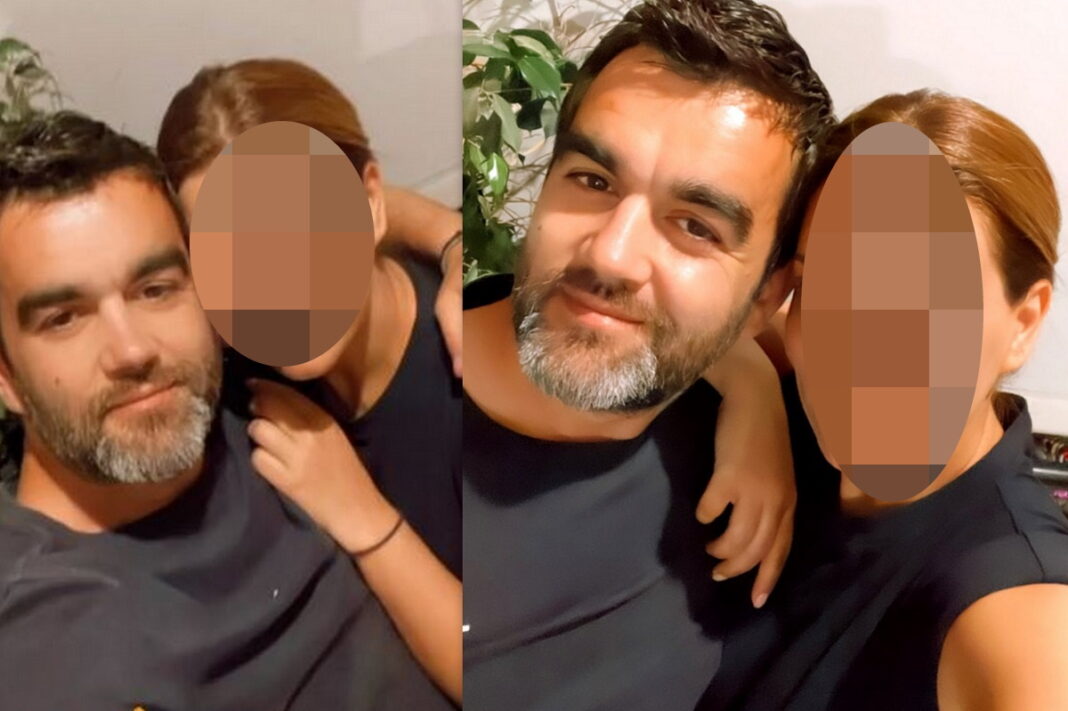Ελληνίδα παρουσιάστρια ποζάρει αγκαλιά με τον αδελφό της