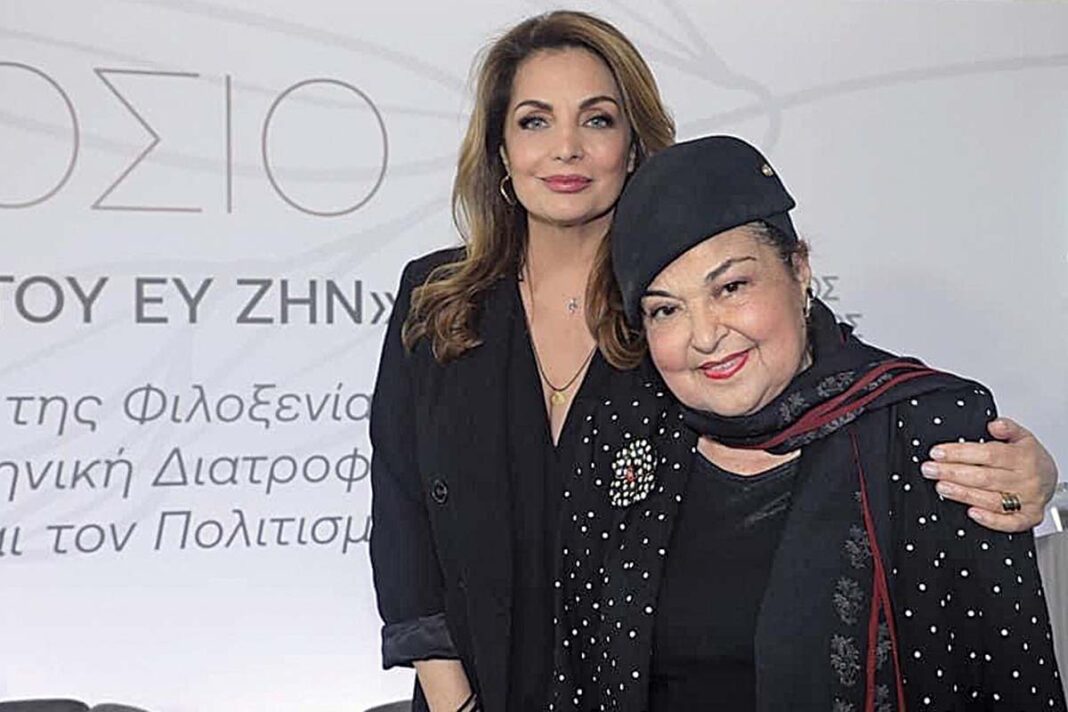 Πενθεί η Άντζελα Γκερέκου για τον χαμό της φίλης της Μαρίνας Λαμπράκη - Πλάκα