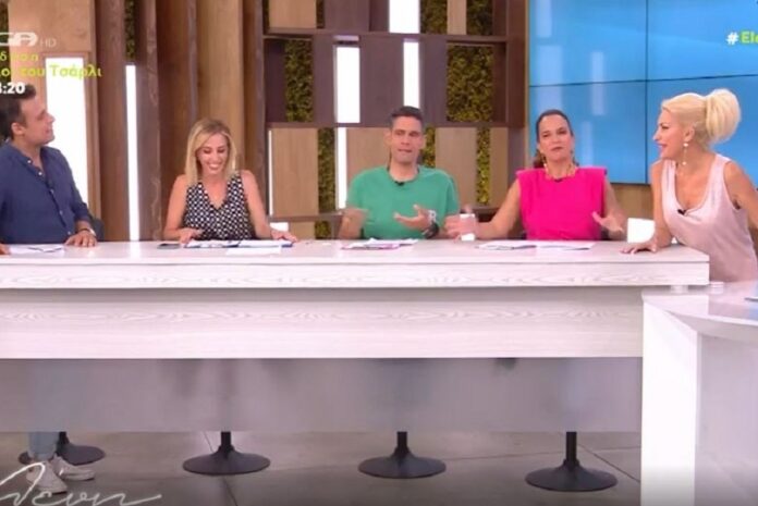Η Ελένη Μενεγάκη έκανε on air συζήτηση με τους συνεργάτες της για το αν θα είναι μαζί τη νέα σεζόν