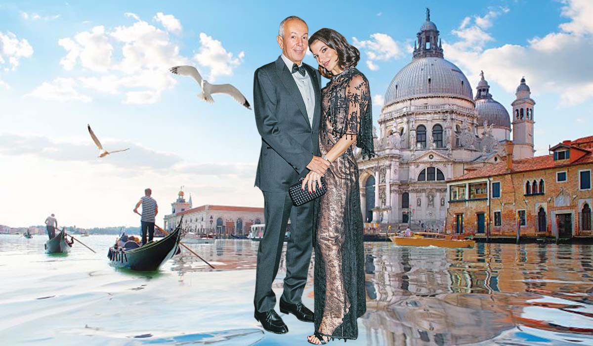 Απόβαση κοσμικών στη Βενετία για τη βάπτιση της κόρης του ζεύγους Κούστα