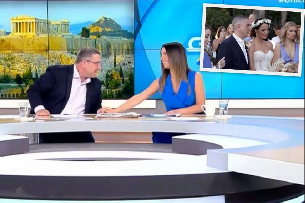 Η Ευλαμπία Ρέβη έβγαλε το νυφικό και επέστρεψε στο πλατό – Οι ευχές του Παυλόπουλου
