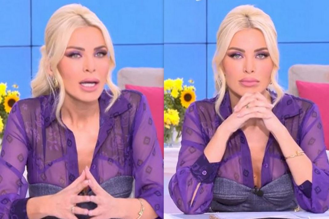Έντονη αδιαθεσία για την Κατερίνα Καινούργιου on air