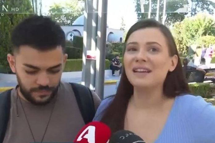 Τα δάκρυα της Λάουρας Νάργες κατά την έξοδό της από το μαευτήριο