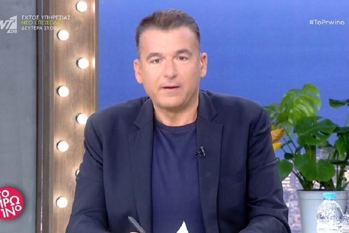 Η συγκινητική εξομολόγηση του Λιάγκα on air: «Κουβαλάω βαρύ φορτίο από τα παιδικά μου χρόνια»