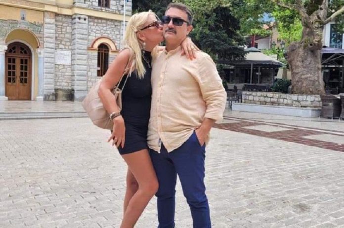 Η Στέλλα Μπεζεντάκου έκανε μικρή απόδραση με τον σύζυγό της