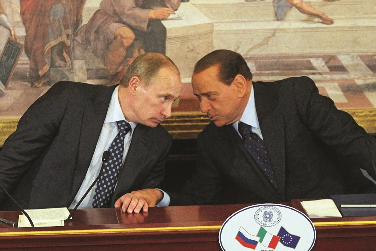 6 Vladimir Putin e Silvio Berlusconi