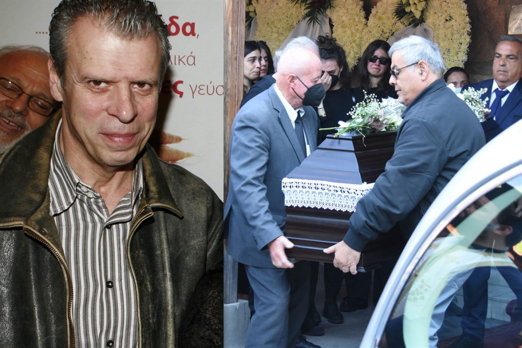 «Ράγισαν καρδιές» στο τελευταίο αντίο του Ηλία Ζερβού – Συντετριμμένη η κόρη του